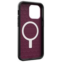 UAG Coque Civilian MagSafe iPhone 15 Pro Max - Bordeaux