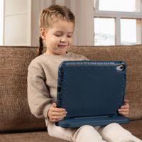imoshion Coque kidsproof avec poignée Apple iPad 11 (2025) 11 pouces A16 / iPad 10 (2022) 10.9 pouces - Bleu foncé