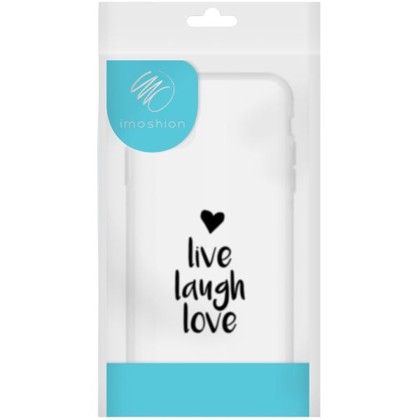 imoshion  Coque Design Samsung Galaxy A33 - Live Laugh Love 