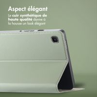 Accezz Coque tablette Classic Samsung Galaxy Tab S6 Lite (2020/2022/2024)  - Vert