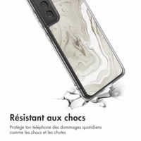 imoshion Coque Design Samsung Galaxy S21 FE - Sandy Marble