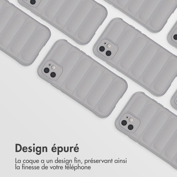 imoshion Coque arrière EasyGrip iPhone 11 - Gris