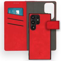 imoshion Etui de télephone luxe 2-en-1 amovible Samsung Galaxy S23 Ultra - Rouge