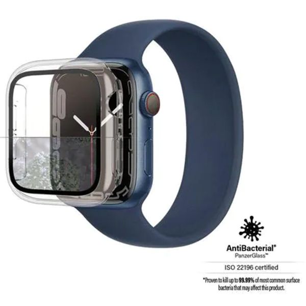 PanzerGlass Coque Full Body Apple Watch Series 7 / 8 / 9 (45 mm) - Transparent