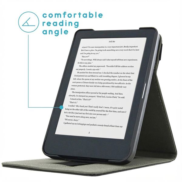 imoshion Étui á rabat Kobo Clara HD - Noir