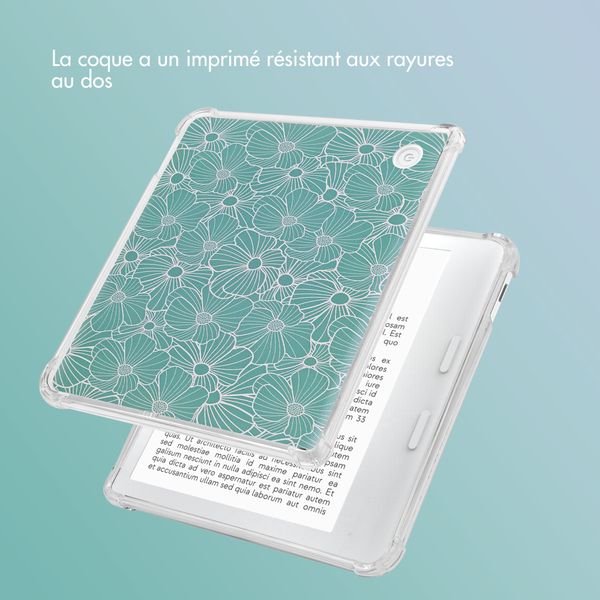 imoshion Coque Design Clear Kobo Libra Colour - Botanica