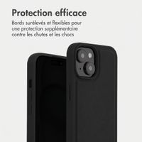 Accezz Coque arrière Edge avec MagSafe Apple iPhone 15 - Noir