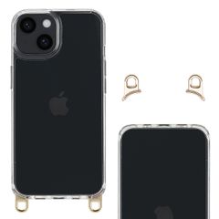 Selencia Coque arrière avec crochets amovibles Apple iPhone 14 - Transparent