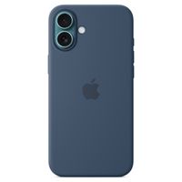 Apple Coque en silicone MagSafe Apple iPhone 16 Plus - Denim