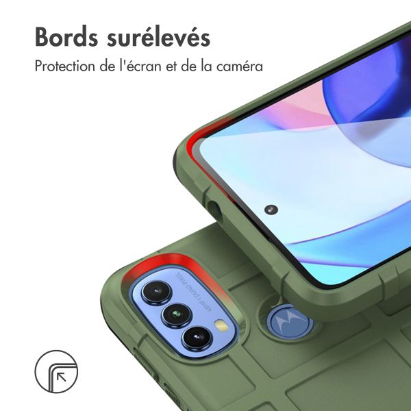 imoshion Coque Arrière Rugged Shield Motorola Moto E20 / E30 / E40 - Vert