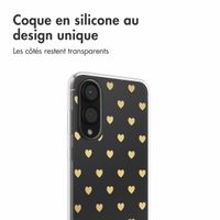 imoshion Coque Design Samsung Galaxy S25 Edge - Golden Hearts