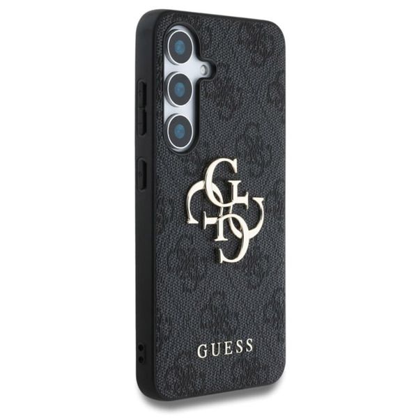 Guess Coque 4G Metal Logo Backcover Samsung Galaxy S25 Plus - Noir