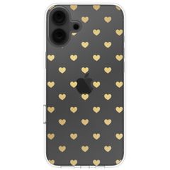 imoshion Coque Design Apple iPhone 16 - Golden Hearts
