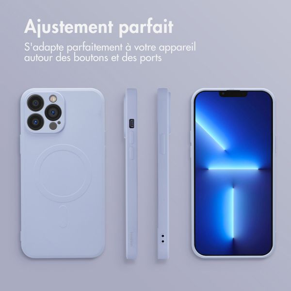 imoshion Coque Couleur avec MagSafe Apple iPhone 13 Pro Max - Lila