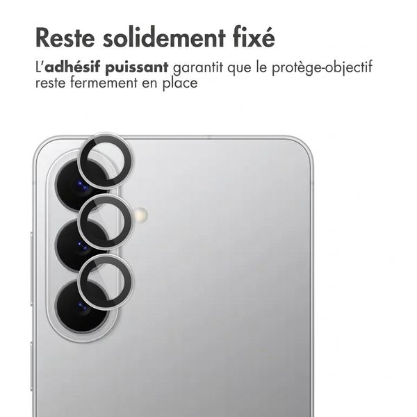imoshion Lot de 2 protections d'objectif de caméra Samsung Galaxy S26 / S26 Plus - Silver Shadow