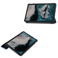 imoshion Coque tablette Trifold Nokia T20 - Bleu foncé