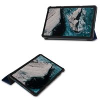 imoshion Coque tablette Design Trifold Nokia T20 - Bleu foncé