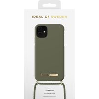 iDeal of Sweden Coque Ordinary Necklace iPhone 11 - Cool Khaki