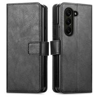 imoshion Étui de téléphone portefeuille Luxe Samsung Galaxy Z Fold 6 - Noir