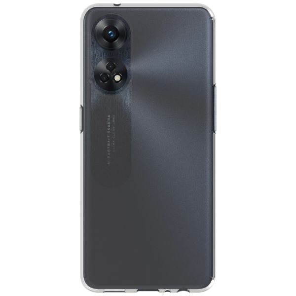 Coque silicone Oppo Reno 8T (4G) - Transparent