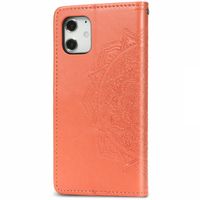 Etui de téléphone portefeuille Mandala iPhone 12 Mini