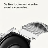 imoshion Bracelet magnétique milanais  - Connexion universelle 20 mm - Argent