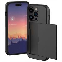 imoshion Coque arrière avec porte-cartes Apple iPhone 15 Pro - Noir