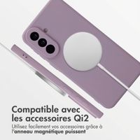 imoshion Coque Couleur avec MagSafe Samsung Galaxy A57 (5G) - Violet