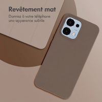 imoshion Coque Couleur Oppo A6 Pro (5G) - Marron