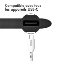 Accezz Câble USB-C vers USB - 2 mètres - Blanc