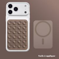 Selencia Support de téléphone à ventouses MagSafe - Taupe