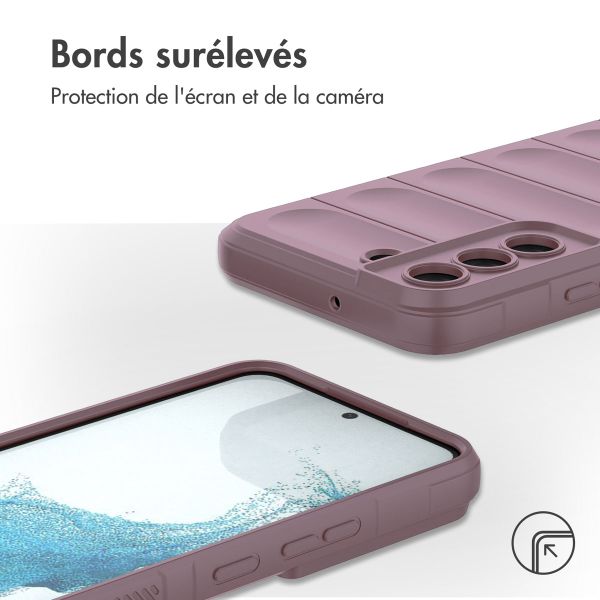 imoshion Coque arrière EasyGrip Samsung Galaxy S22 - Violet