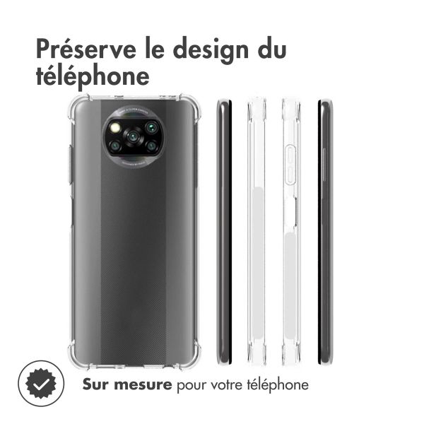 imoshion Coque antichoc Xiaomi Poco X3 (Pro) - Transparent