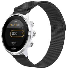 imoshion Bracelet magnétique milanais  - Connexion universelle 24 mm - Noir