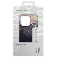 iDeal of Sweden Coque Fashion Apple iPhone 16 Pro - Golden Twilight Marble