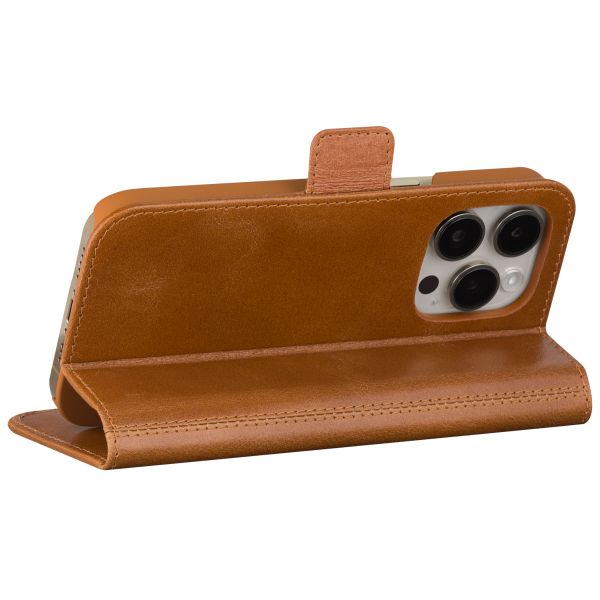 dbramante1928 Étui de télephone portefeuille Apple iPhone 15 Pro Max - Marron