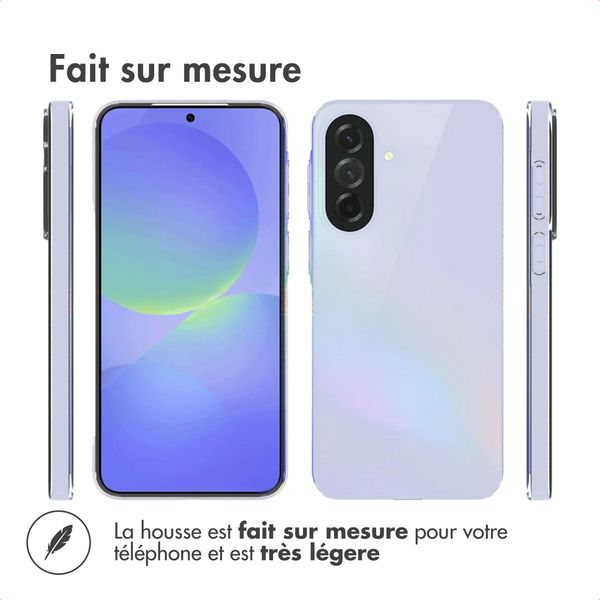 Accezz Coque Clear Samsung Galaxy A37 (5G) - Transparent