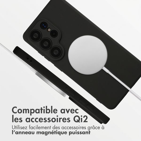 imoshion Coque Couleur avec MagSafe Samsung Galaxy S26 Ultra - Noir