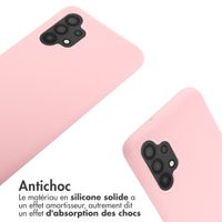 imoshion ﻿Coque en silicone avec cordon Samsung Galaxy A32 (4G) - Rose