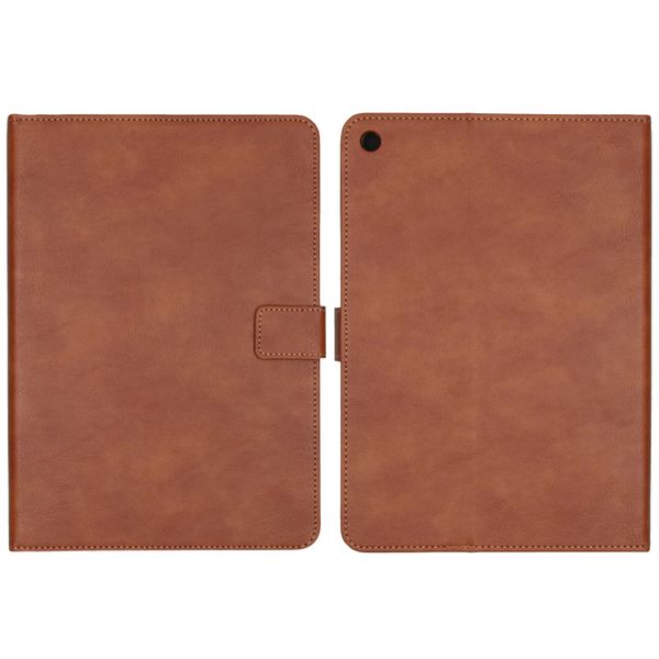 imoshion Coque tablette luxe iPad 6 (2018) 9.7 pouces / iPad 5 (2017) 9.7 pouces - Brun