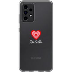 Coque avec votre propre photo et/ou texte Samsung Galaxy A52(s) (5G/4G) - Hartje