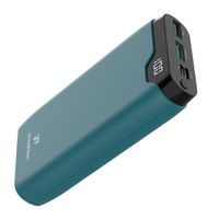 imoshion Batterie externe - 20.000 mAh - Quick Charge et Power Delivery - Vert pétrole