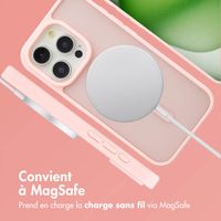 imoshion Coque Color Guard avec MagSafe iPhone 15 Pro - Rose clair