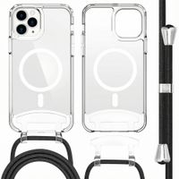 imoshion Coque MagSafe avec cordon amovible Apple iPhone 12 (Pro) - Transparent