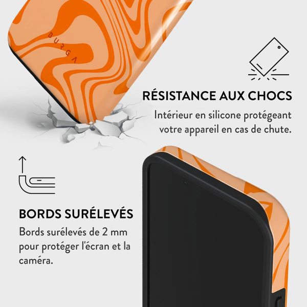 Burga Coque arrière Tough iPhone 15 - High Vibrations