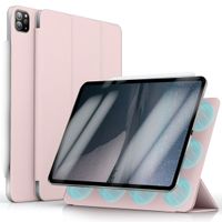 imoshion Magnetic etui de téléphone portefeuille Apple iPad Pro 11 (2022 / 2021 / 2020 / 2018) - Rose