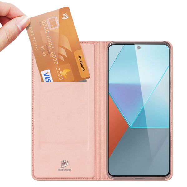 Dux Ducis Étui de téléphone Slim Xiaomi Redmi Note 13 Pro (5G) / Poco X6 - Rose Dorée