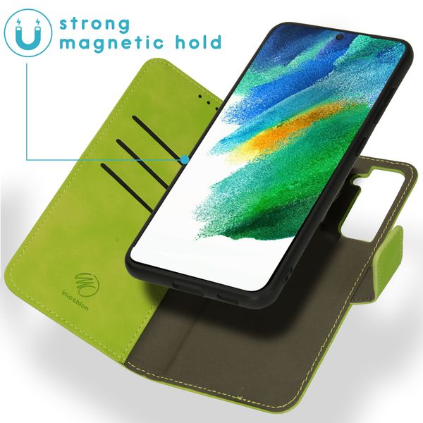 imoshion Etui de téléphone 2-en-1 amovible Galaxy S21 FE - Vert