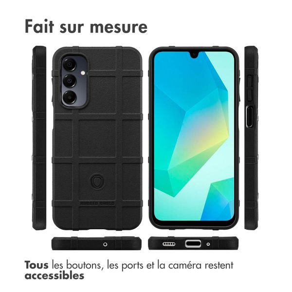 imoshion Coque Arrière Rugged ShieldSamsung Galaxy A16 5G - Noir