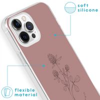 imoshion Coque Design iPhone 13 Pro - Floral Pink